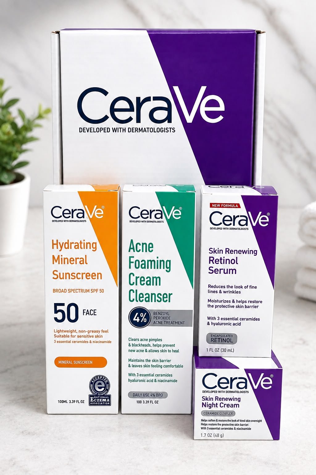 cerave 4 in 1 bundle kit cerave 4 in 1 bundle kit