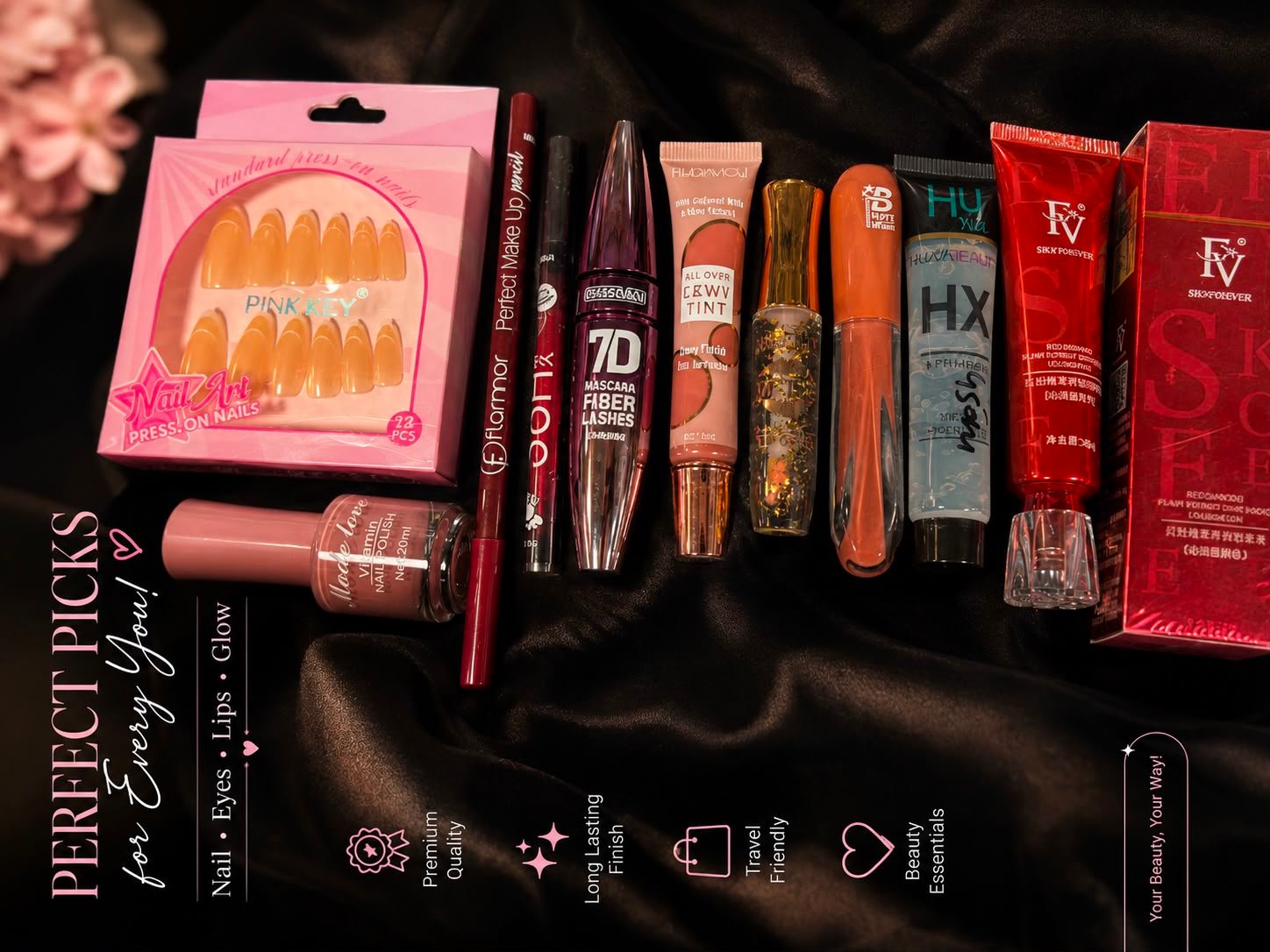 10 pcs perfect picks beauty combo kit 10 pcs perfect picks beauty combo kit